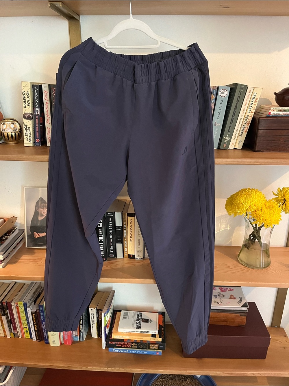 Adidas Women's Indigo Elastic-Cuff Joggers
